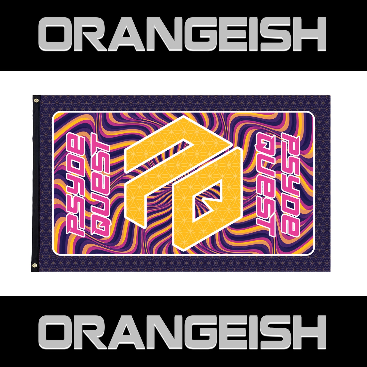'OG' Psyde Quest Flag (Orangeish)